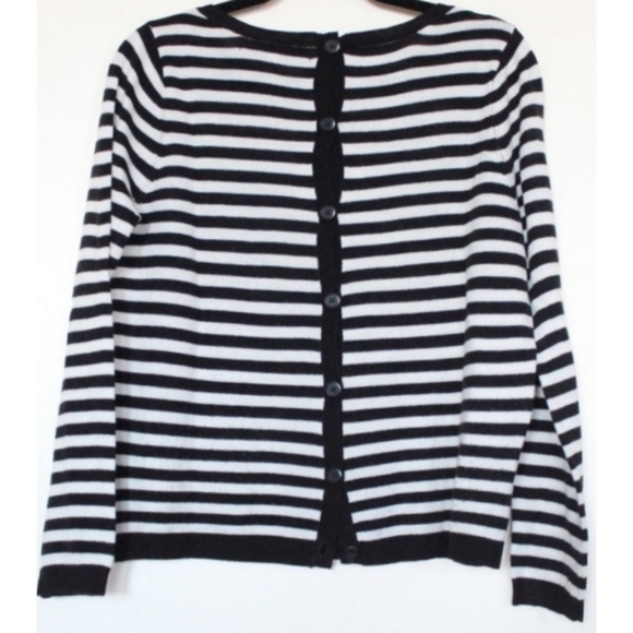 Cupcakes & Cashmere Back Button Sweater Top - Picture 3 of 7